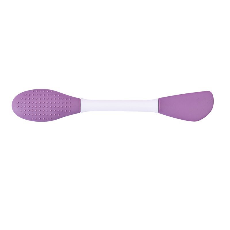 Double-Headed Facial Treatment Brush Silicone Face Brush Clay Mask Special Scraper Apply Beauty Salon Rag Facial Brush Cleaning Tools