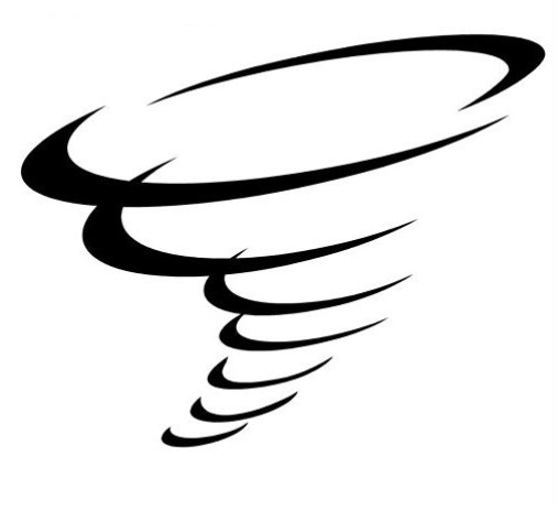 旋风龙卷风乙烯基贴花精雕可移除wall decor跨境亚马逊ebaydw9714