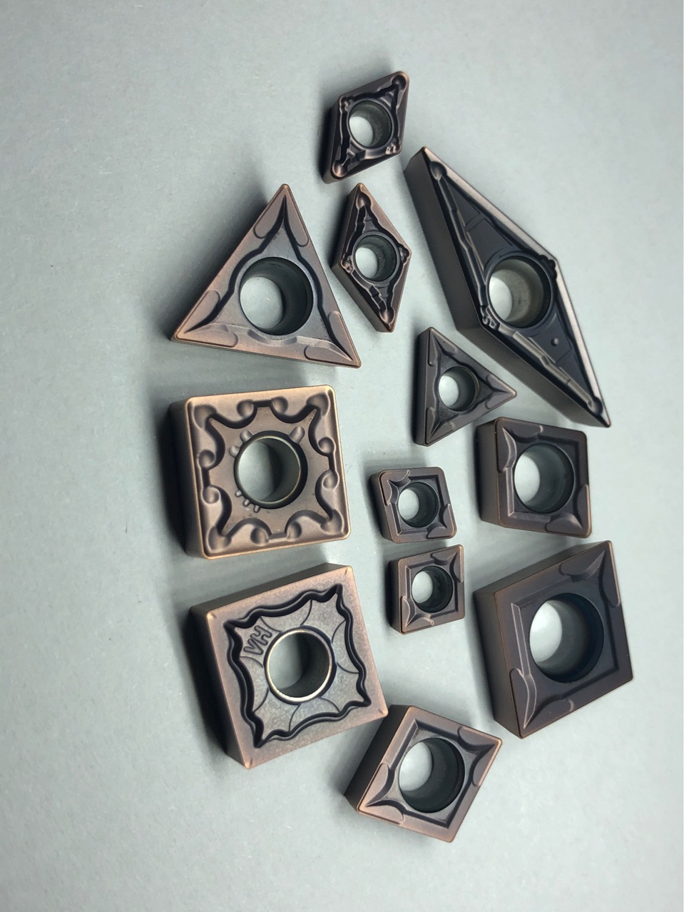 1604数控铣刀片55度硬质合金刀片钢件不锈钢用精铣刀片￥5