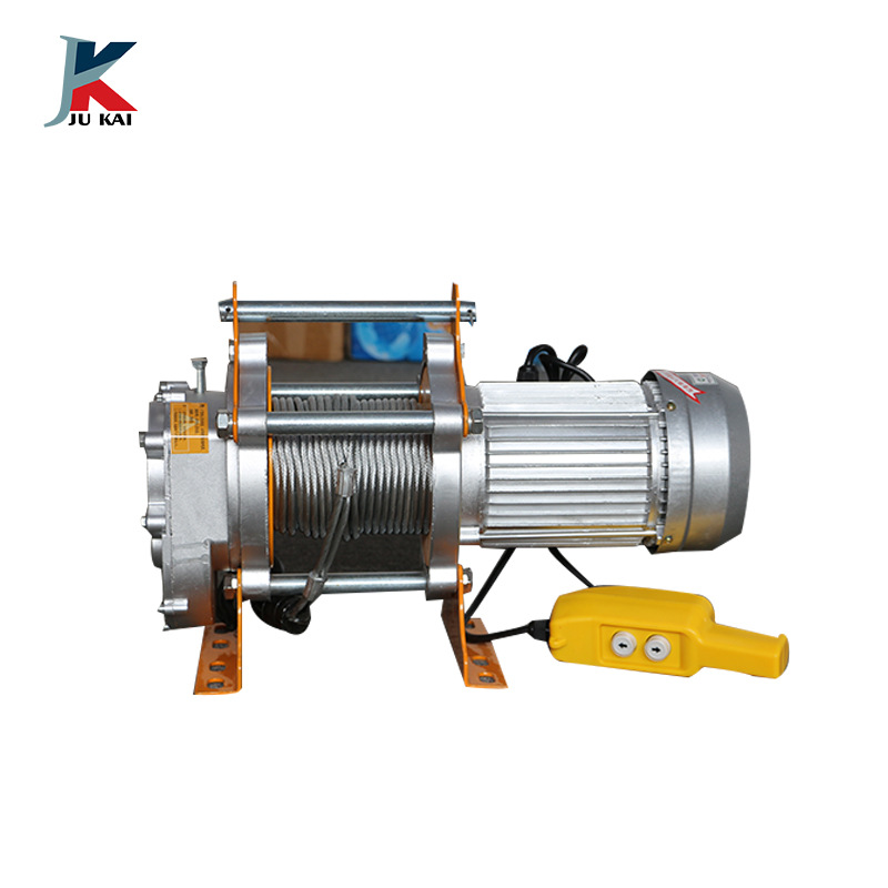 铝壳提升机220v建筑装修卷扬机380v家电微型电动升降物料提升电机