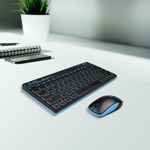 摩天手X210无线键盘鼠标套装笔记本办公工控一体机小型键盘便携
