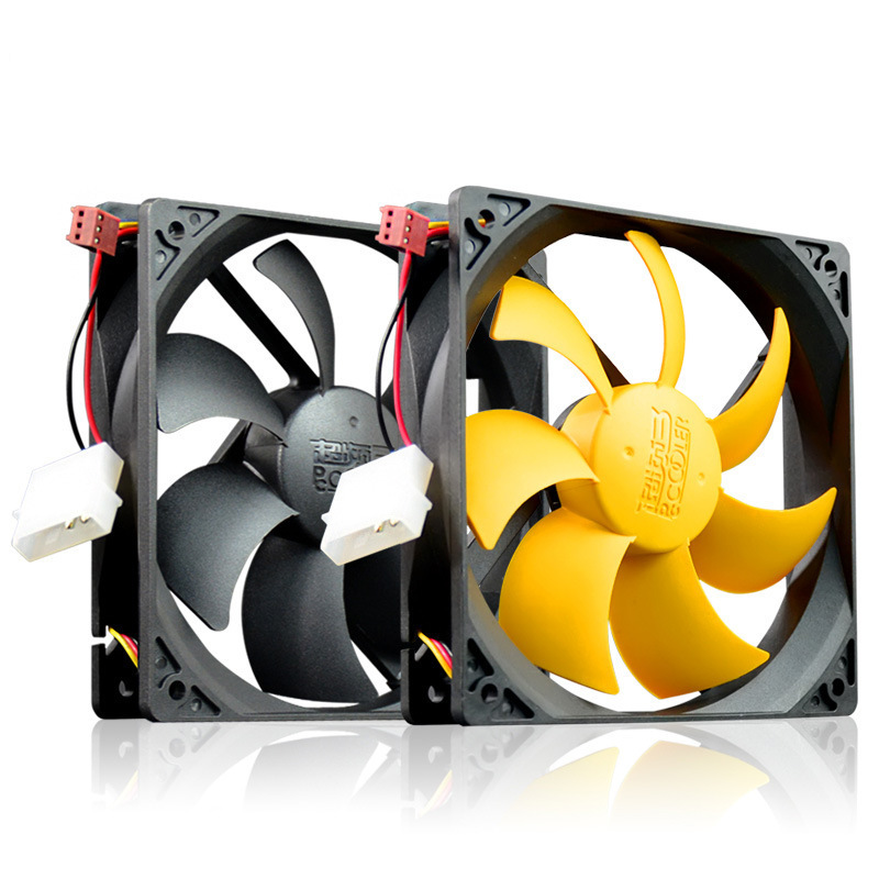 超频三机箱风扇 旋风f122 12cm不发光大风量静音台式机箱散热风扇
