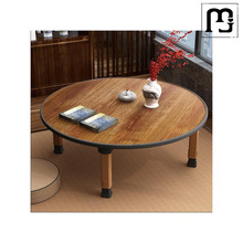 道群炕桌折叠矮餐桌家用地桌简易小饭桌榻榻米飘窗桌床上小方桌圆