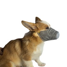 防雾霾宠物口罩 4层材料防护狗嘴套 外出宠物用品防PM2.5狗狗口罩