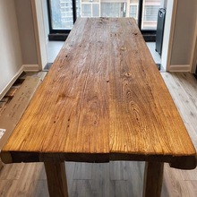 茶台木板批发定大小老榆木门板怀旧旧木板桌子板茶桌茶台定规格