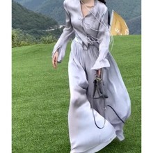 新中式国风套装冷淡系女装高级感轻奢高端时髦洋气衬衫裙裤两件套