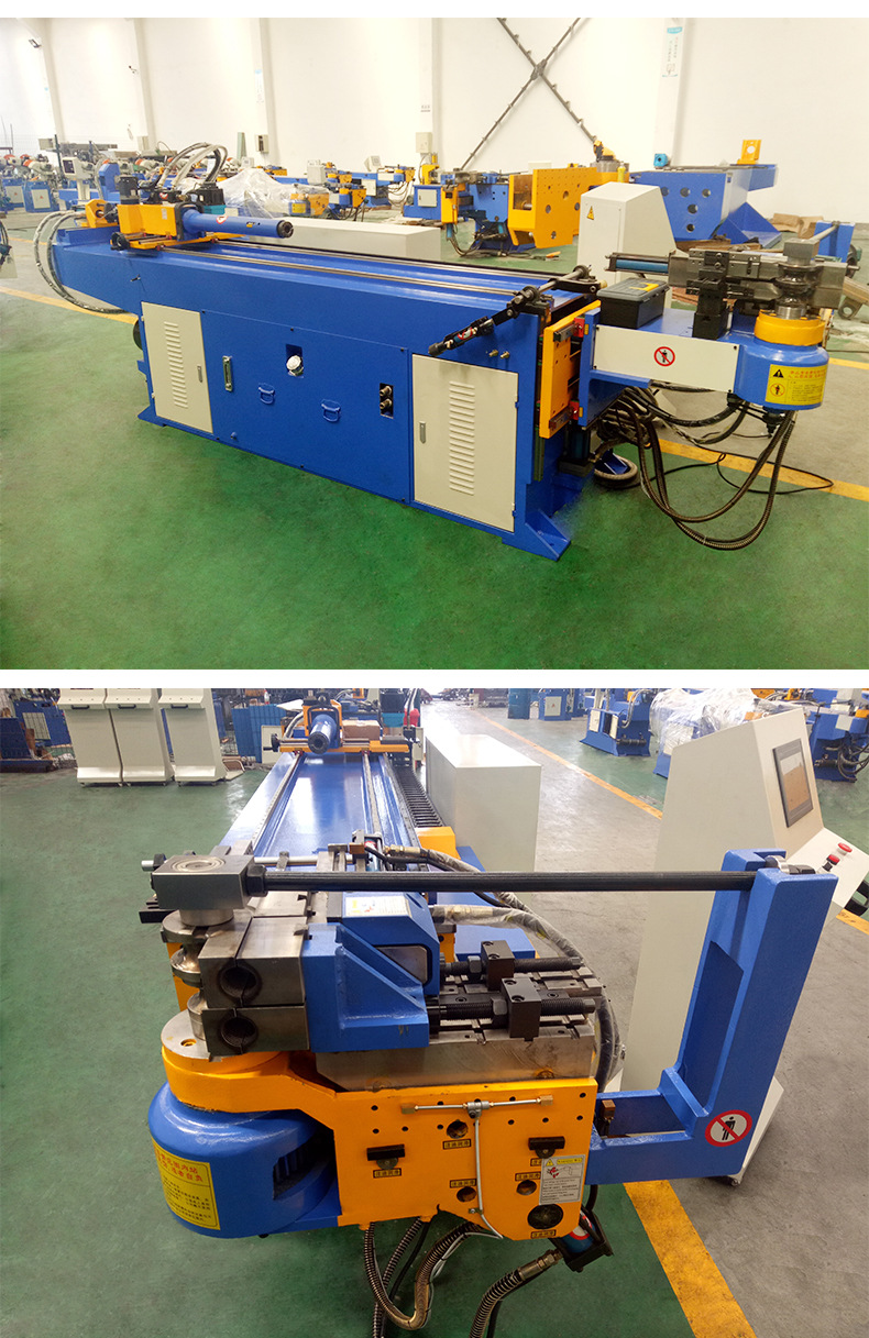 液压数控弯管机不锈钢金属管材成型机50双层模全自动弯管机