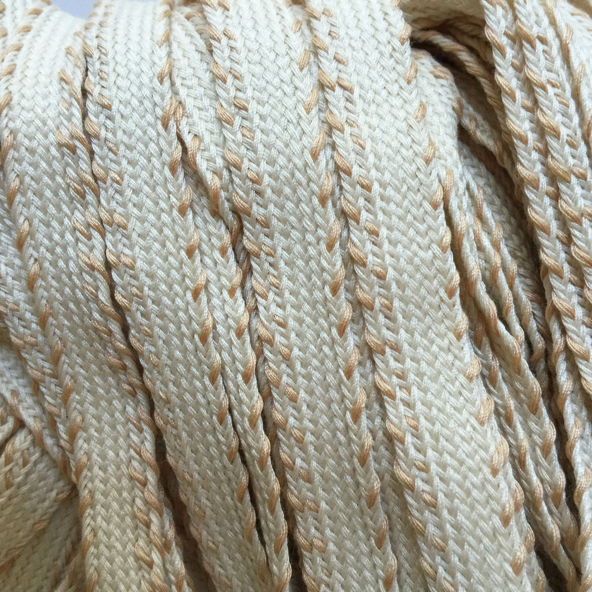 棉织带人字纹扁带交叉花纹花边织带花边包边带绳类镶边嵌绳