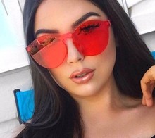 New personality couple sunglasses fashion retro transparent