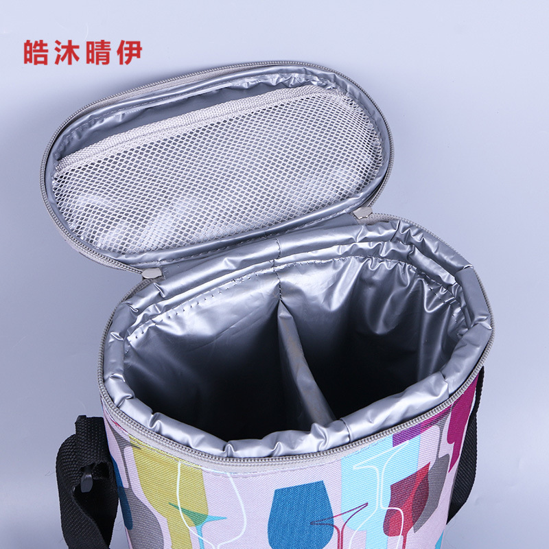 Wine Thermal Bag Cooler Bag Thickened Cold Preservation Ice Pack Insulated Bag Portable Champagne Wine Storage Bag