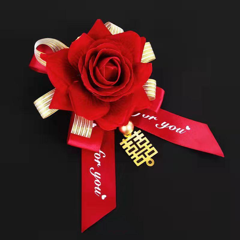 婚礼胸花最新价格行情查询-新郎伴郎花胸针婚庆婚礼襟花胸花-阿里巴巴