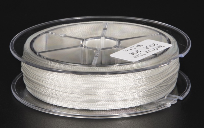 亚马逊跨境飞钓巨物搏击鱼线涤纶不加蜡预备线飞蝇线杯填充线批发