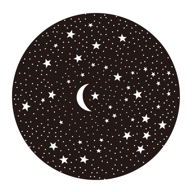 厂家供应星空投影灯胶片海洋满天星旋转投影灯pvc 菲林片图案定制