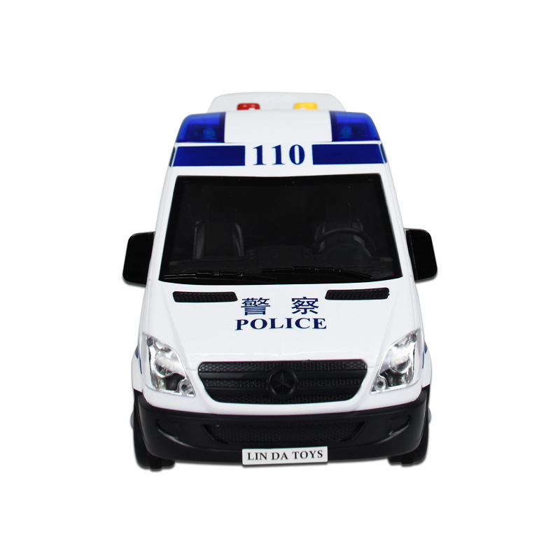 Story-Telling Police Car Sound and Light Combined with Early Education Educational Inertia Children's Toys