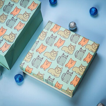 可爱创意卡通礼物盒空盒子大号礼品盒礼盒包装盒女生风情人节