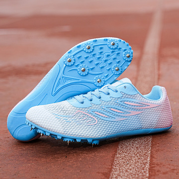 新款夏季田径鞋 短跑长钉户外运动七钉子鞋体育学生比赛跑步鞋男