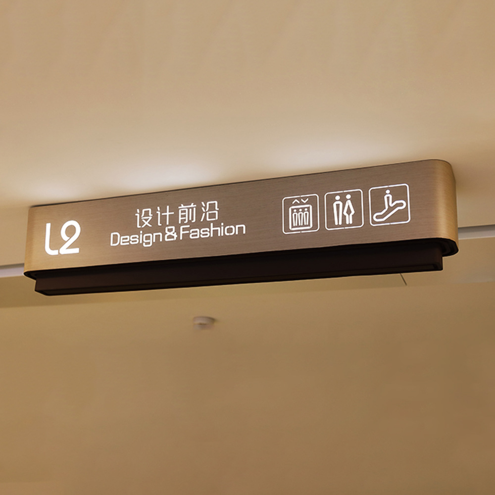 【厂家直销】商场标识系统室内指示牌导视牌设计户外立牌广告牌制作