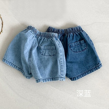 儿童牛仔裤韩版童装夏装新款婴儿牛仔短裤男女童短裤宝宝夏季裤子