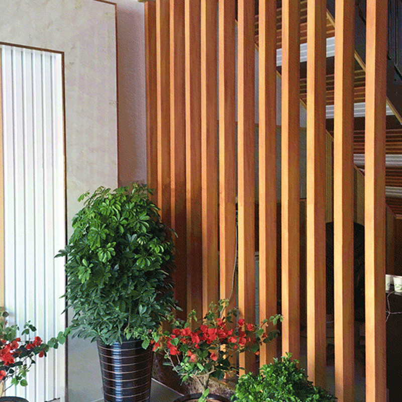 生态木方管纯色方木玄关立柱假梁隔断吊顶天花背景墙竹木纤维材料