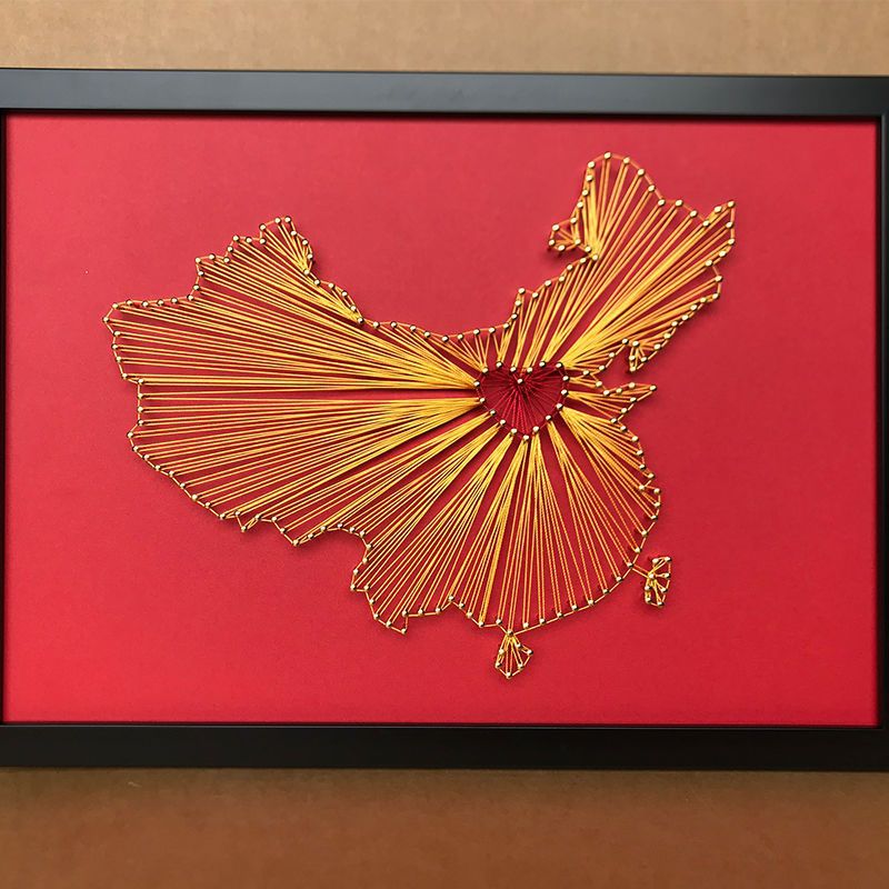 钉子绕线画工作室