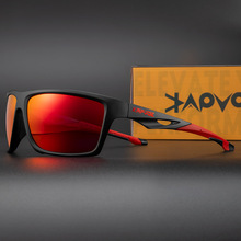 新款kapvoe偏光太阳眼镜户外运动骑行眼镜方框驾驶墨镜跨境热销