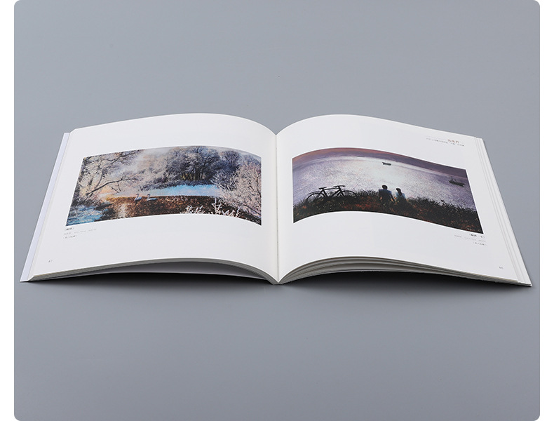 企业宣传画册印刷彩色作品集写真书籍教材印刷画册作品集印刷