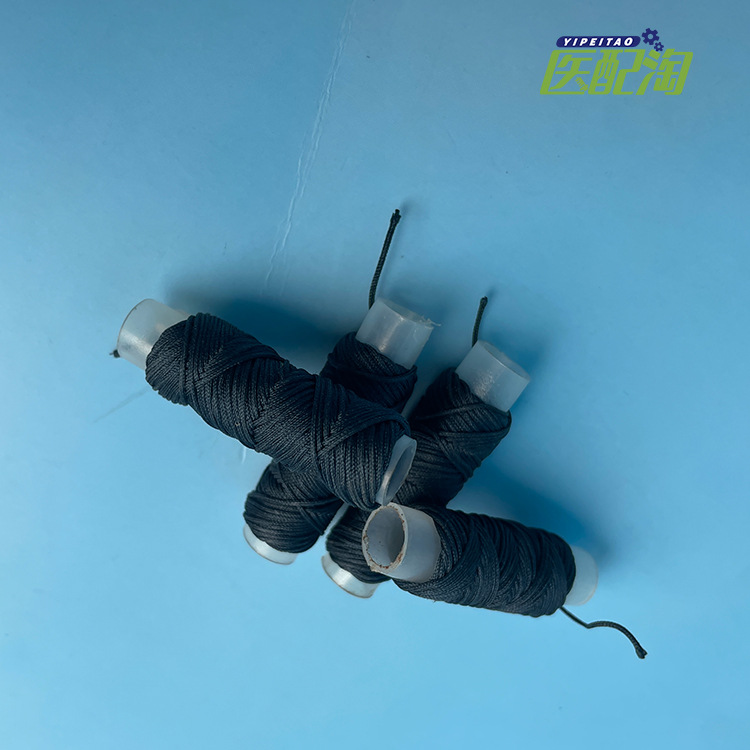 厂家热销款 医用手术缝合线蚕丝线缝包线