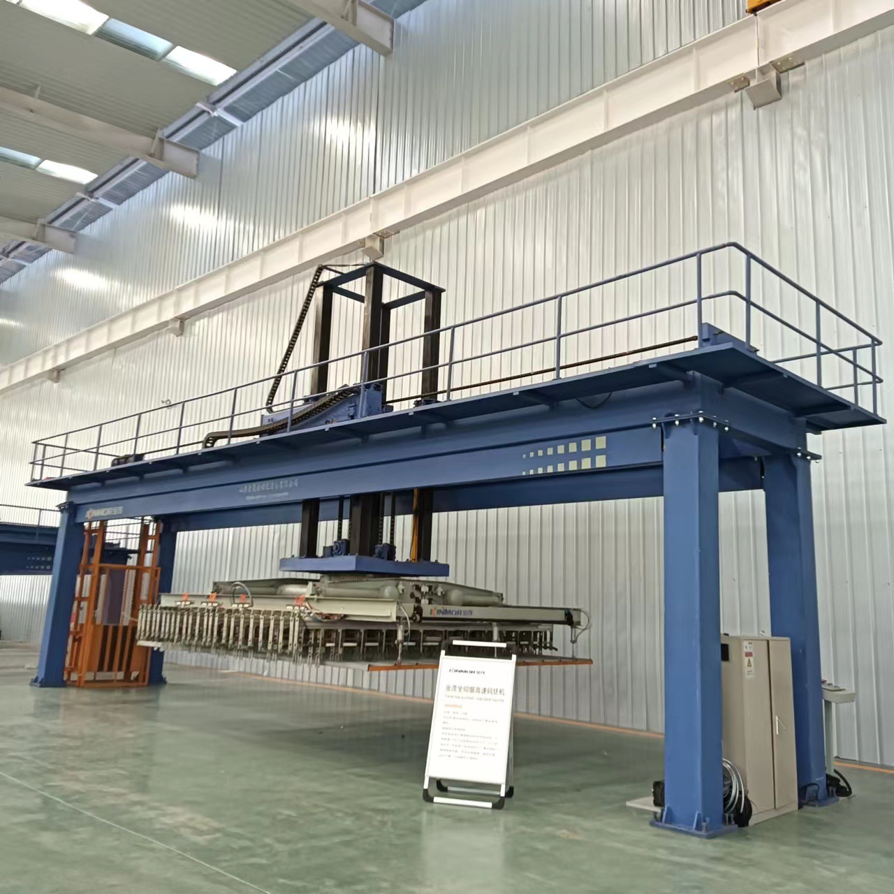 金茂全自动码坯机 隧道窑码坯自动码放 隧道窑烧砖设备码坯机