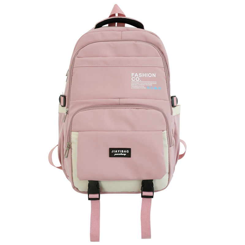 Large Capacity Leisure Travel Backpack New Middle School College Students Bag Female Fashion Trendy Workwear Couple Backpack