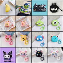 适用supreme联名x obc耳机套sk12蓝牙透明保护软壳k12防摔盒子女