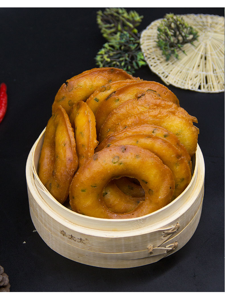 湖南葱油粑粑10个装葱油饼手抓饼早餐食品半成品面食小吃武汉面窝