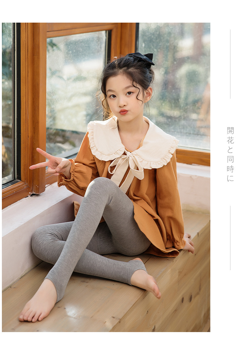 儿童袜子秋款白色裤袜女童舞蹈连裤袜秋冬款宝宝踩脚肤色打底裤