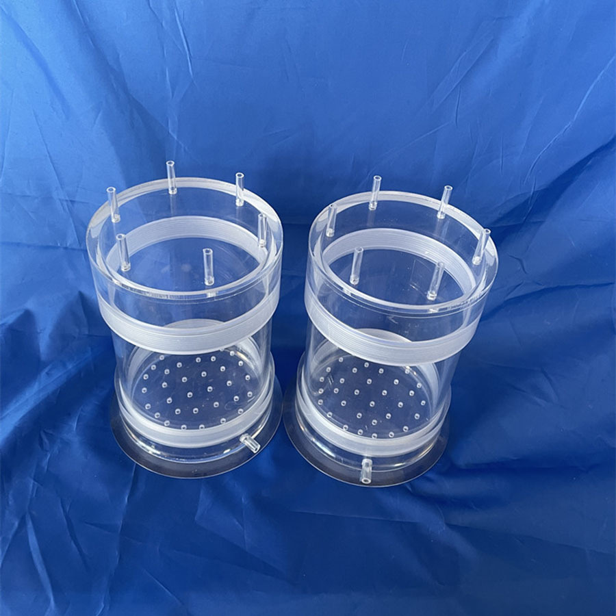 透明有机玻璃六联 实验室用六联分离器 有机玻璃分样器 气体过滤