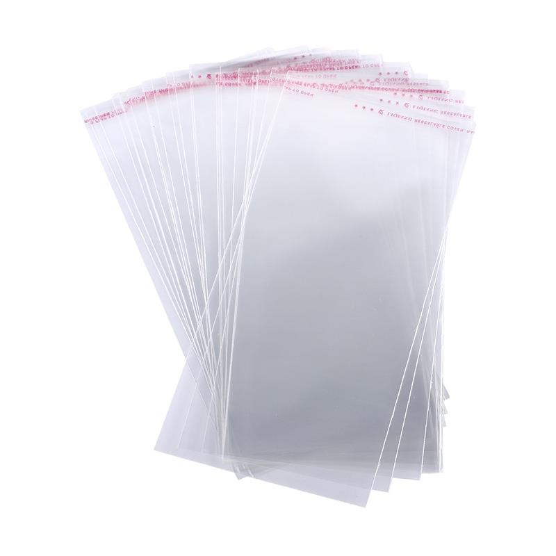 Yiwu Spot Opp Bag Clothing Packaging Bags Wholesale Transparent Opp Bag Self-Adhesive Opp Self-Adhesive Bag Jewelry Bag