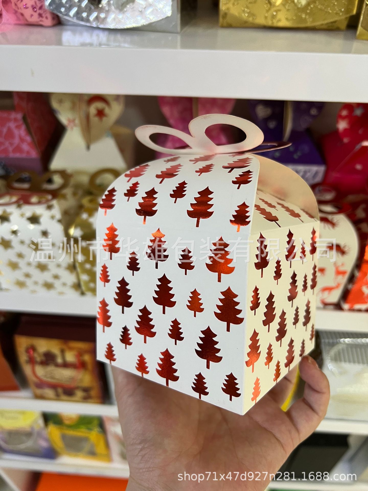 Christmas Eve Packing Box Apple Gift Santa Claus Decorative Box Box Foreign Trade Paper Box Christmas Candy Box