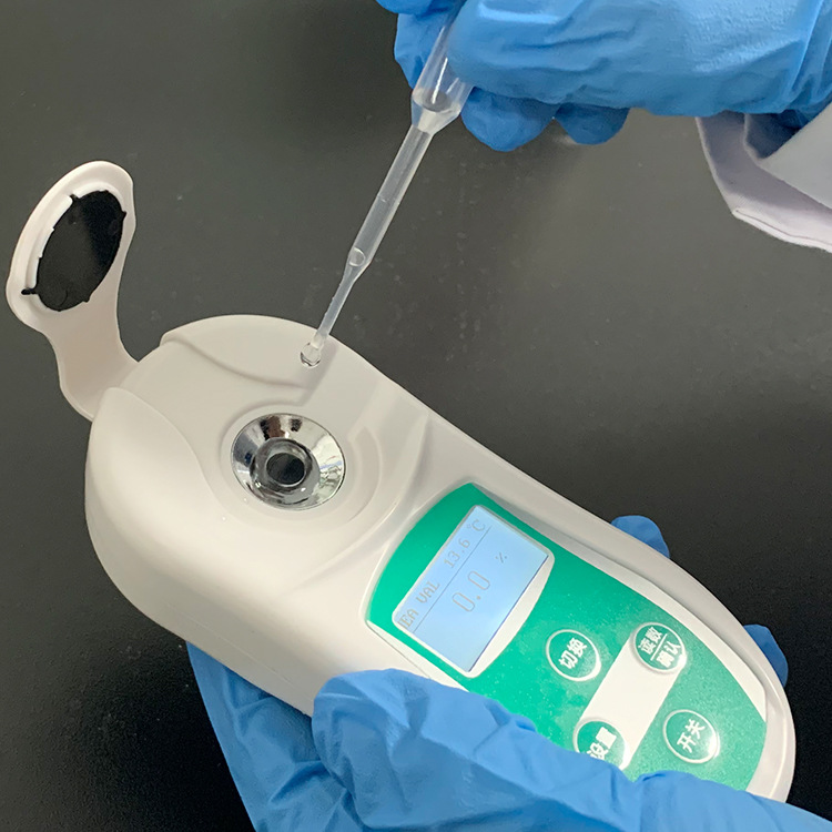 0-53%便携式手持糖度计水果蔬菜饮料测糖仪蜂蜜浓度测试仪甜度计