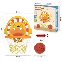 新款跨境亚马逊狮子篮球板篮球儿童益智玩具创意篮球板投篮游戏