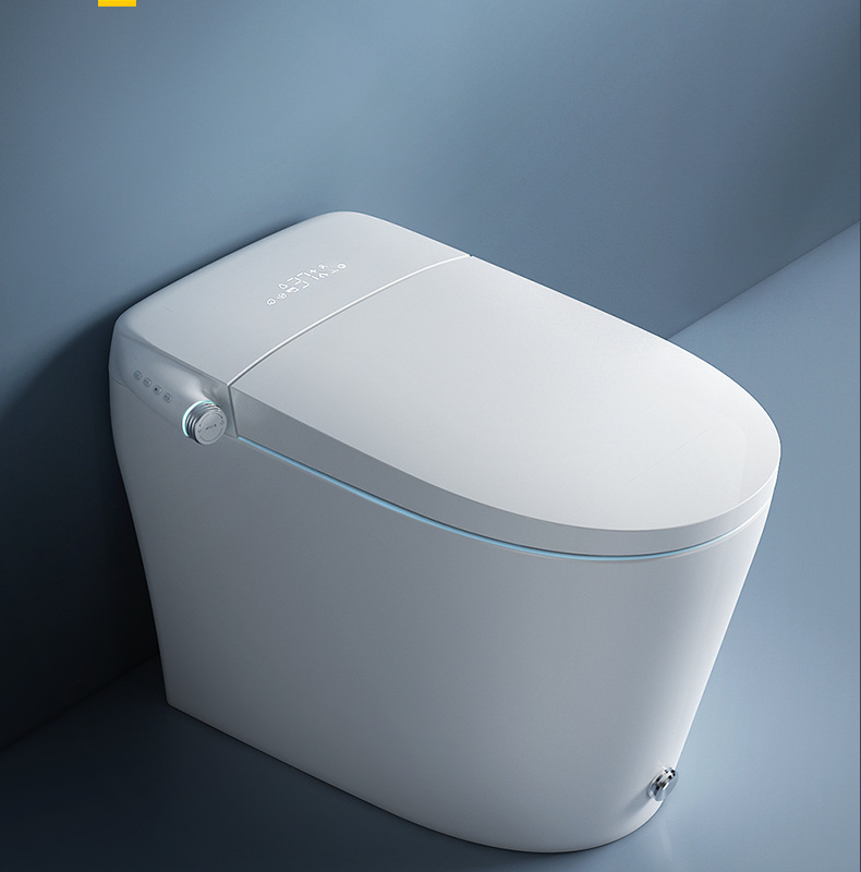 智能马桶一体式带水箱全自动坐便器即热冲洗烘干电动遥控家用马桶