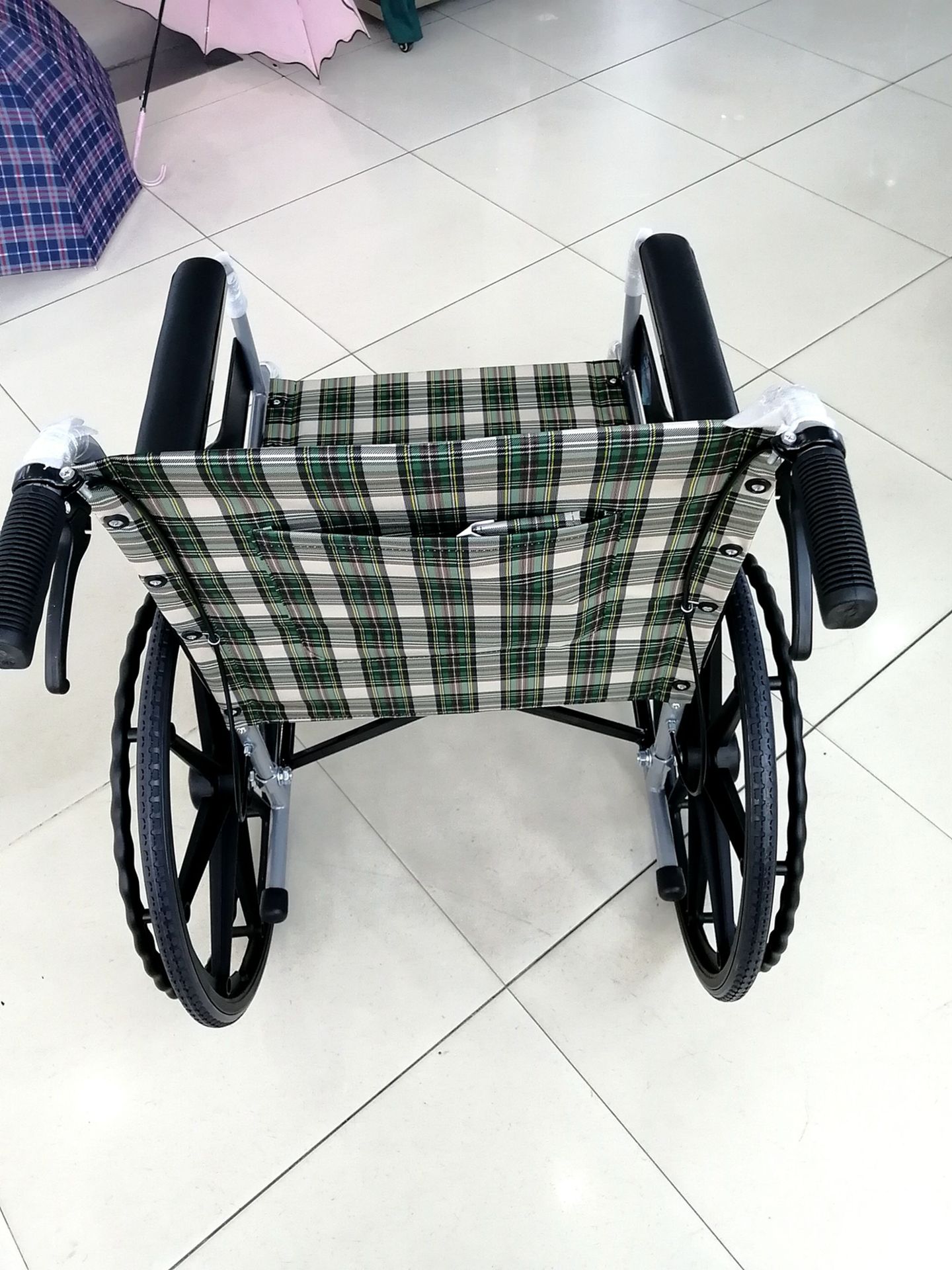 互邦轮椅轻便携可折叠hbg25老人轮椅手推残疾人代步车软座手轮椅