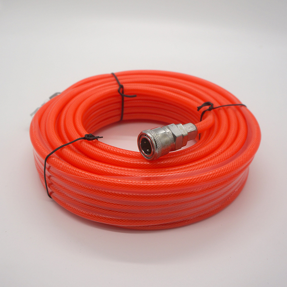 气管气动软管pvc气管空压机气管 5*8包纱管 快速接头