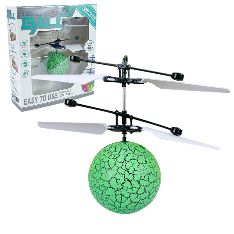 Cross-Border UFO Induction Flying Ball Aircraft Stall Toy Suspension Robot Color Ball Spinning Ball