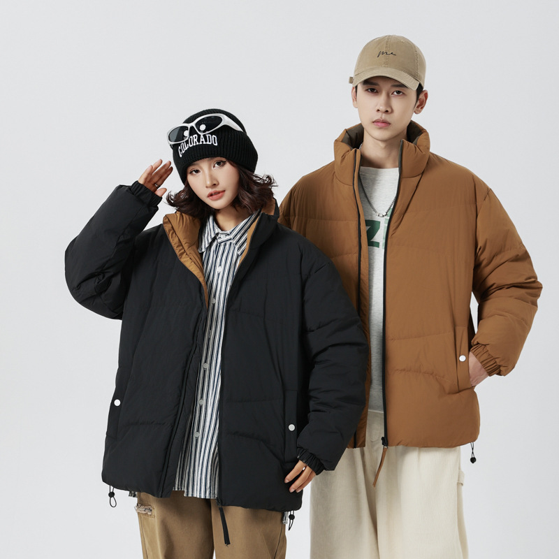 L-9xl plus Size down Jacket Men's New National Standard 90 Velvet Graphene Warm Men's Clothing Coat Loose Lapel Couple Wear