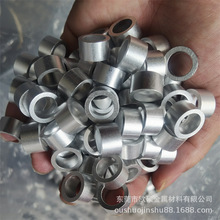 厂家现货国标铝管6063铝合金圆管定尺切割铝套管垫圈阳极氧化加工
