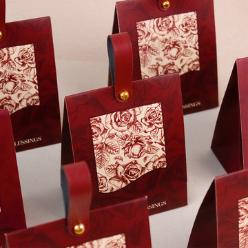 亚马逊跨境伴手礼盒原创青黛绿喜糖盒创意婚礼ins风小红书糖果盒