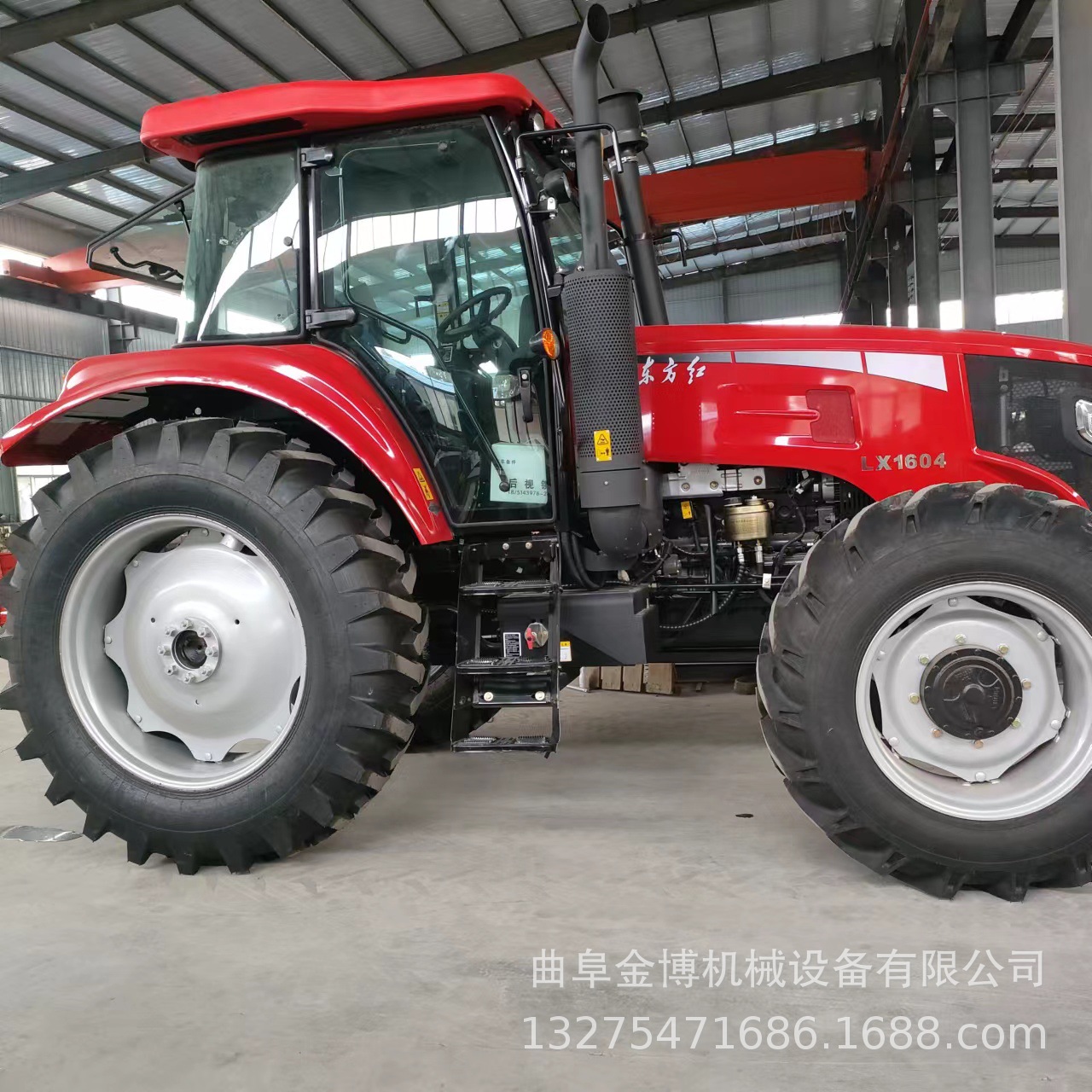 上柴动力东风2004-5a 大桥六缸四驱拖拉机 加大后桥 驾驶室空调