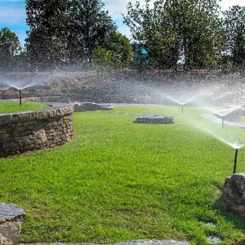 杭州别墅园林庭院灌溉系统 滴灌喷灌 绿化喷水喷头系统设计定制