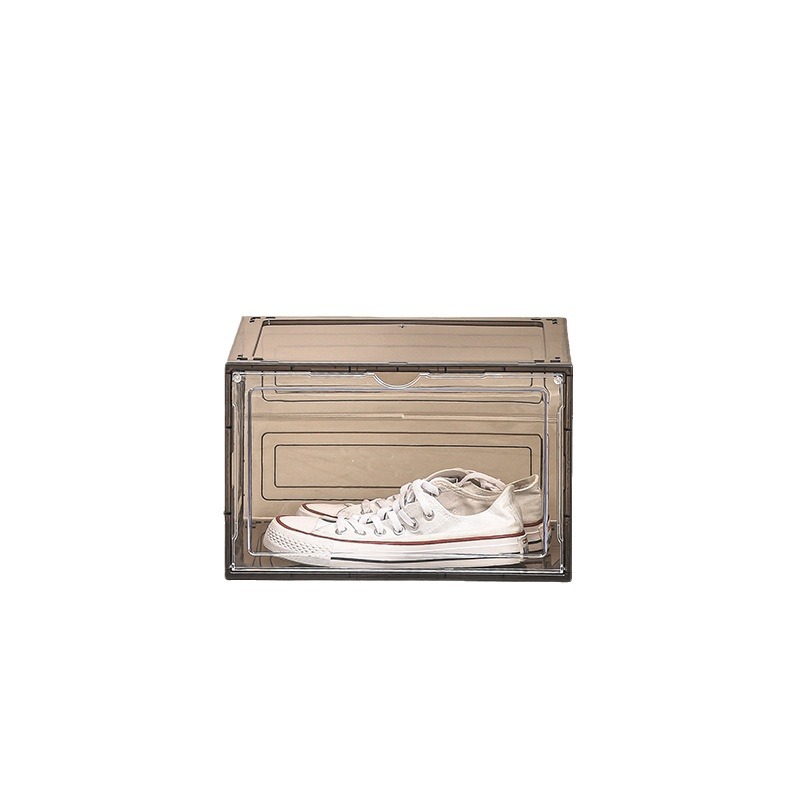 Shoe Box Hard Box Storage Transparent Acrylic Aj Basketball Doll Bag Hand-Made Storage Box Thick Large Shoe Cabinet