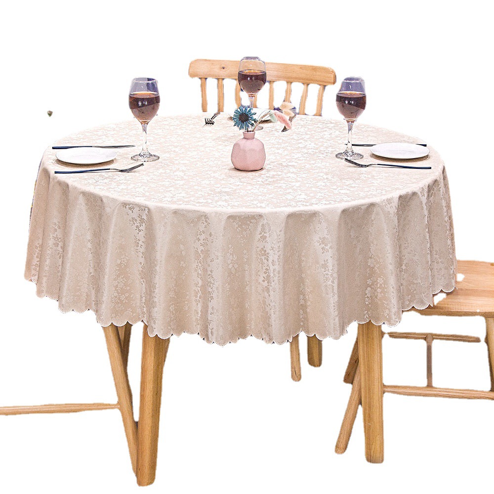 Hotel Disposable Tableclothes Waterproof and Oilproof and Heatproof round Table Cloth Rectangular Table Cloth European Coffee Table Cloth