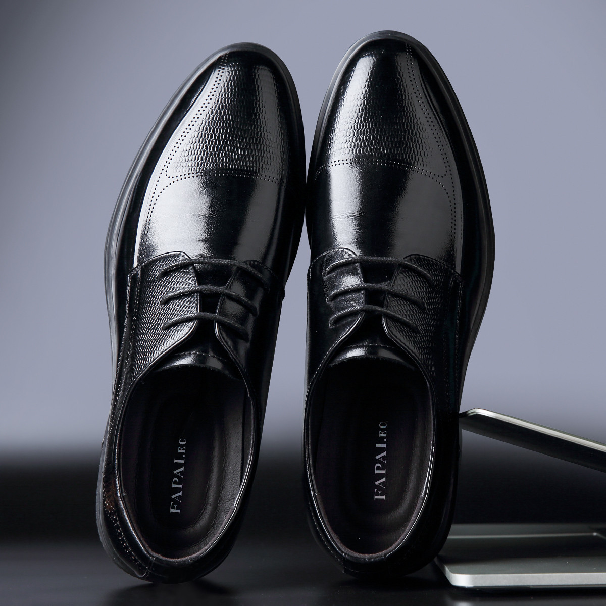 头层牛皮男士皮鞋商务正装皮鞋德比鞋男经典百搭皮鞋男真皮男鞋潮