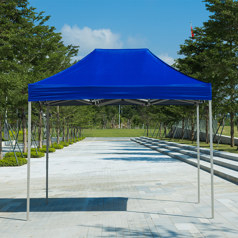 加粗户外广告帐篷logo定制伸缩摆摊遮阳棚四脚帐篷伞折叠雨棚印字